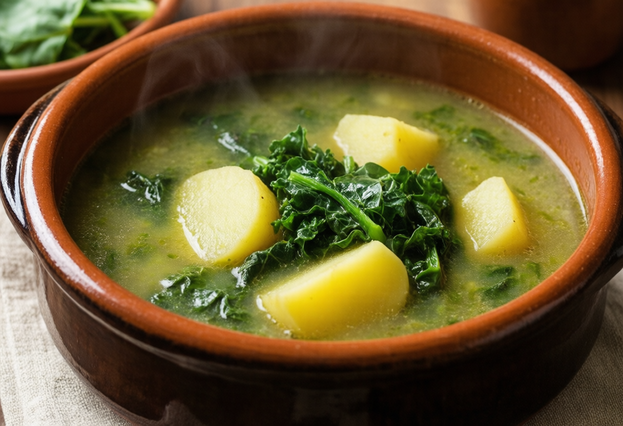 Caldo verde clássico em 30 minutos